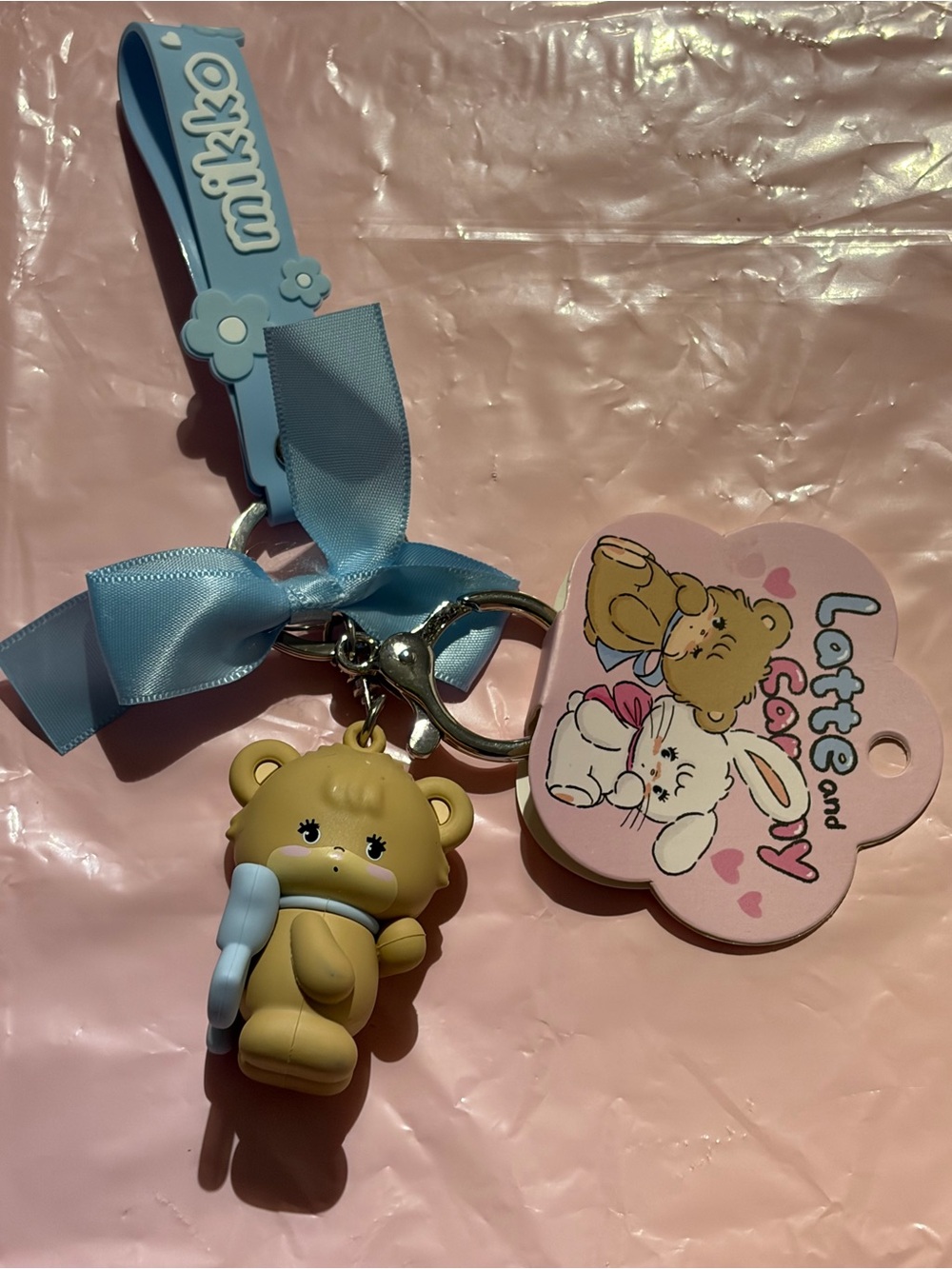 Mikko Illustrations Latte Keychain/Charm